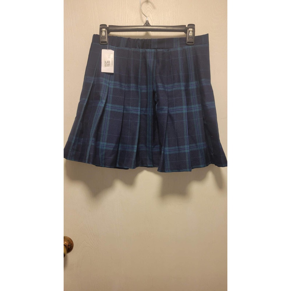 NWT Wild Fable Green Plaid Mini Skirt